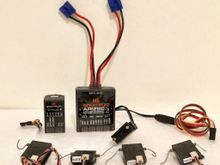 All receivers and satellites have Velcro on the backside.