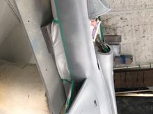 painting the gray at the top