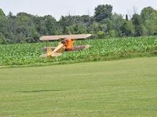 I sold this seven foot span, Dave Gunning built Smith Miniplane a year ago.   Powered by a Saito 300 that I put together from parts about 10 years ago.  My favorite Saito.  Liked it much better than the O.S. Gemini.