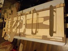 Setting the Bulkheads on the jig