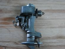 This engine was stored with oil