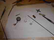 Delicate Dualsky motor pulled apart.