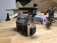 This one I made from a gear reduction scooter motor. Loads of torquewith only a hard case 5ah 3S LiPo