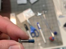 I used loc-tite on both retaining bolts