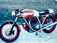 On the other hand, my first V-Twin Ducati back in 1975 had a marginally more comfortable, padded seat.