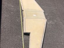 One piece Predator wing mold with plug