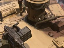 Tamyia IR receiver matted to Heng Long 6.0 IR battle system. 