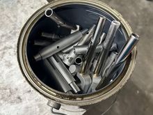 Degrease soak in acetone