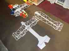 Wing load reduction with the new frame design.