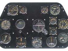 P-51-D instrument panel, as real as it gets.