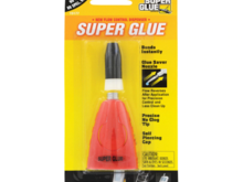 EZ to use and in an air tight screw on lid.  The clear nozzel allows you to see when the CA id coming down the tube for no waste, drips or spills into area you don't want to glue!!!