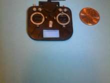 Small, light weight and very detailed including a touch screen.  No holes-it is held on with a very strong earth magnet!  Get them as a unique Christmas present for you flying buddies!