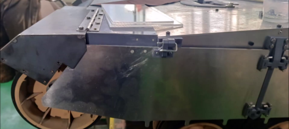 Front Side Skirt Fixing Pin Position Move (After)