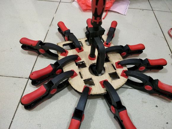 sandwiching the firewall with some carpenters glue. 