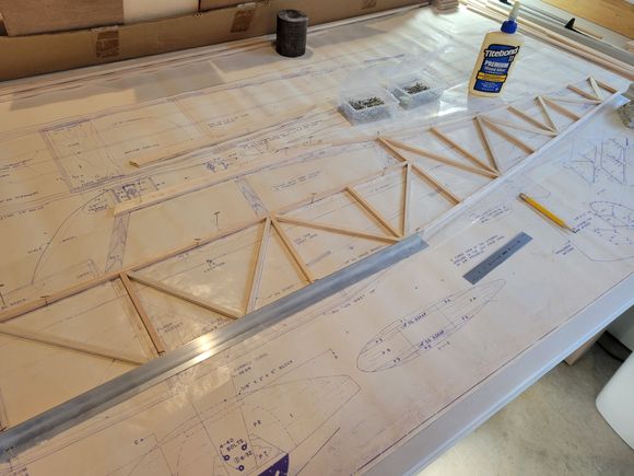 My build table is 4x8 for perspective.  So far the wood is in great condition…very light!