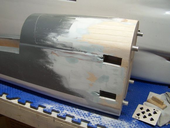 some sheeting and filler