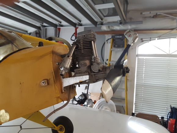 New FS .46 engine that has been started or flown!
Great price a $75.00!