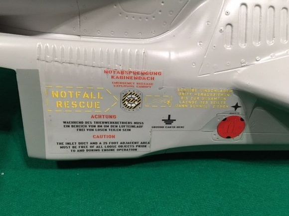 The way it came, German markings