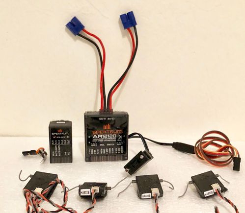 All receivers and satellites have Velcro on the backside.