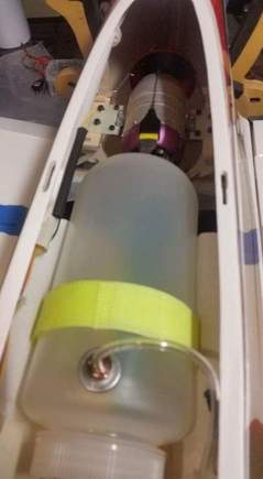 P20 install, this tank was too big, so replaced with one half the size.