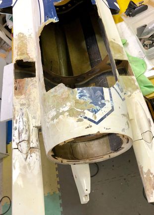 This is after cleaning up the fire damage 