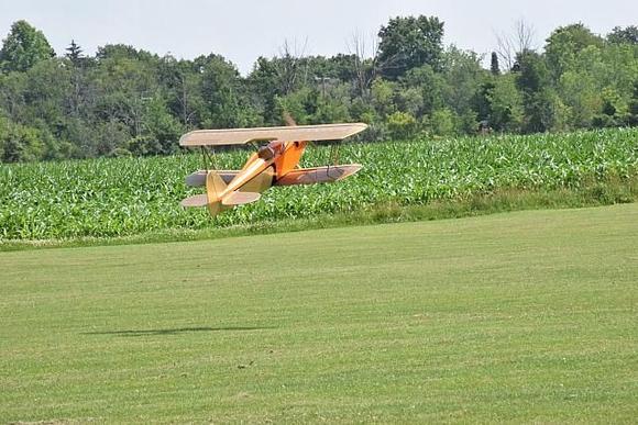 I sold this seven foot span, Dave Gunning built Smith Miniplane a year ago.   Powered by a Saito 300 that I put together from parts about 10 years ago.  My favorite Saito.  Liked it much better than the O.S. Gemini.