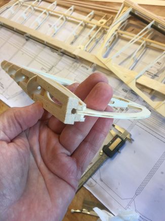 This is what the elevator side looks like. It's too complicated to even try to describe properly!