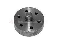 NEW-Drill jig to get you holes in your prop straight and true for no vibration.  Has alignment stub in the middle for prop mounting hole and made of solid steel.