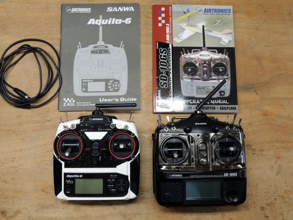 SD10-GS TX and Aquila 6 channel