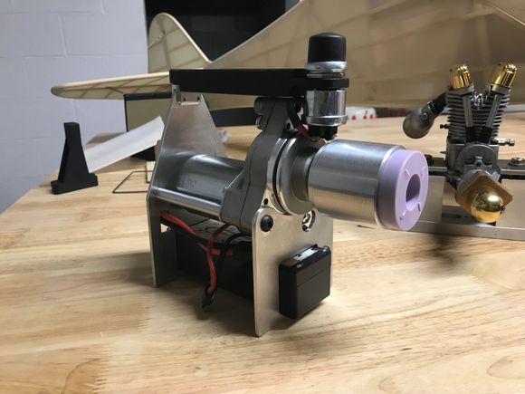 This one I made from a gear reduction scooter motor. Loads of torquewith only a hard case 5ah 3S LiPo