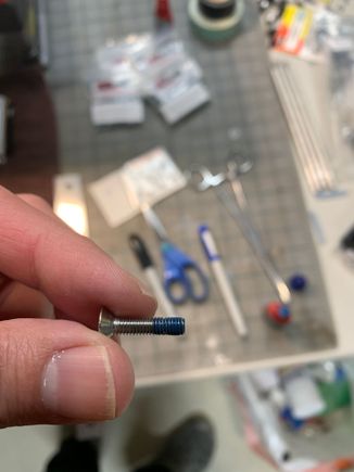 I used loc-tite on both retaining bolts