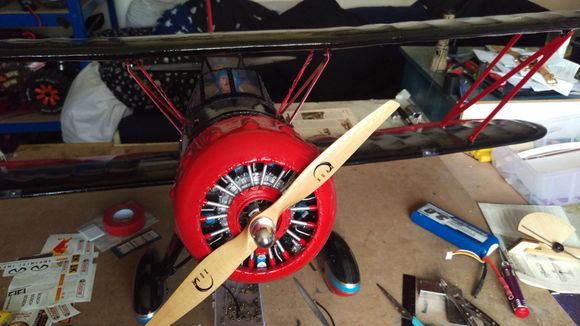 Not finished just yet rigging to go on final setup and check then to the air? i hope