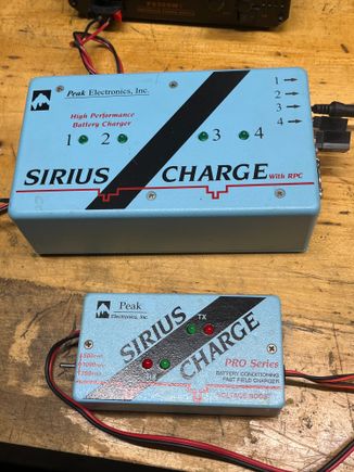 Great chargers for us folks who drive our Saito powered planes to the flying field in our  Small Block Chevy powered “race cars”.