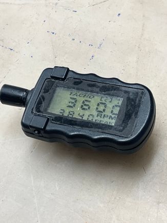 Ever grab one of those Chinese tachs only to discover the switch must have been bumped last time you put it away?
 Now you have a dead battery. Not always an easy battery to find either 