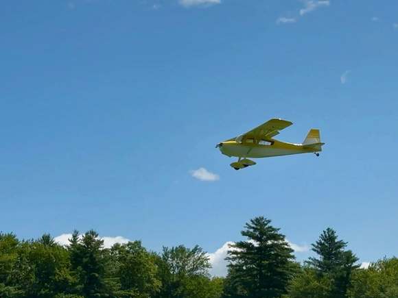 Video coming soon, but proof that it was air worthy.