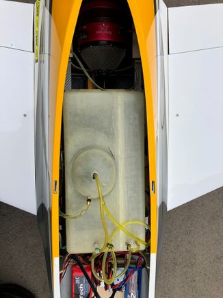 This is how the tnks are connected, the secondary is not yet