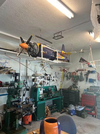 This is the new hoist location.  Looks really happy!