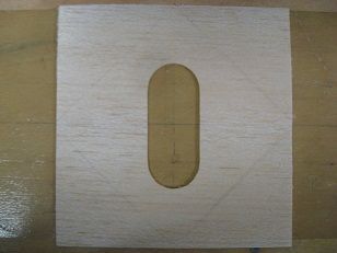 Perimeter layout of subfloor from blank -