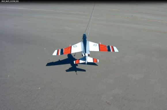 Better, but still rolling left after launch.