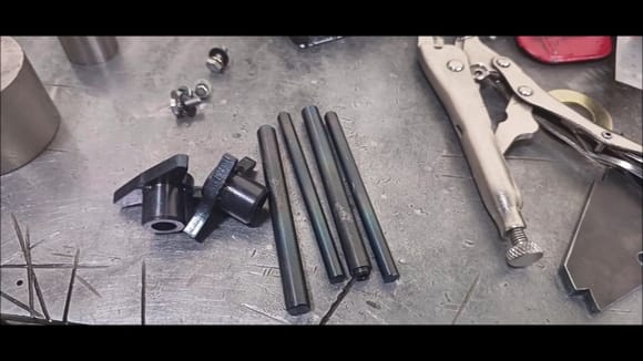 Heat treatment of triggers and slide guides