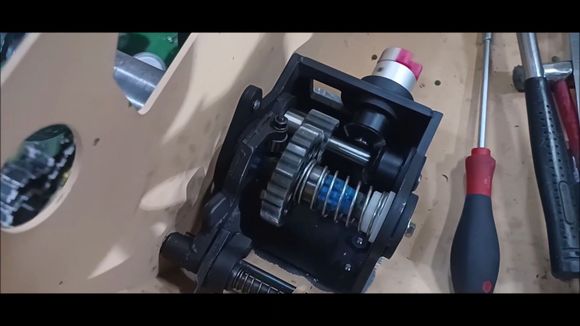 Gearbox Assembly for sprocket driving completed