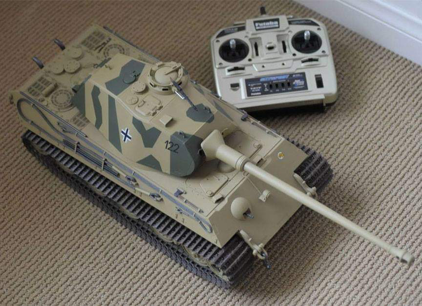 Tamiya 1/16 King Tiger RC with Full Option Porsche turret RCU Forums