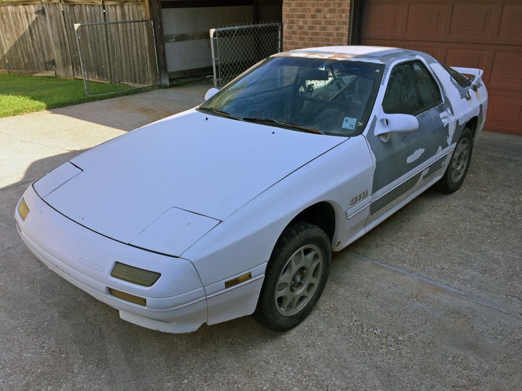 1990 Mazda RX-7 - 1990 Mazda RX7 GTU race car shell *incomplete* - Used - VIN JM1FC3311K0707571 - Other - 2WD - Manual - Hatchback - White - Tomball, TX 77375, United States