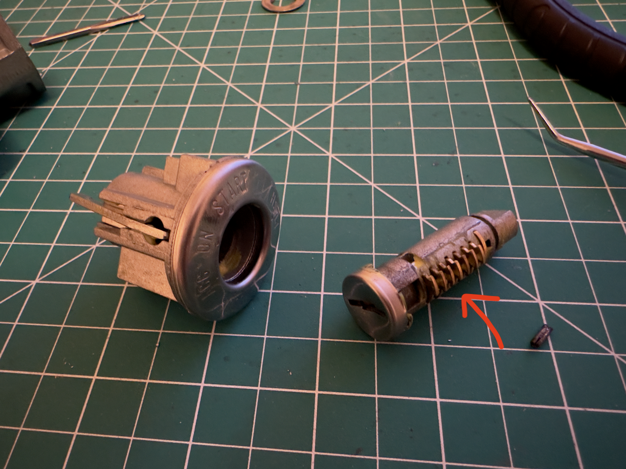 Rekey the ignition lock - RX7Club.com - Mazda RX7 Forum