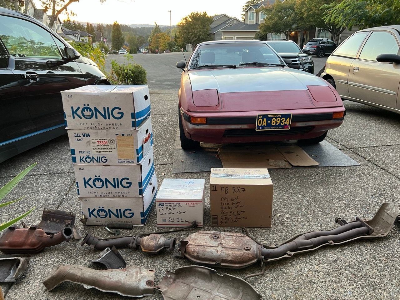 1982 Mazda RX-7 - 1982 Mazda RX-7 - Runs & Drives w/ Good Compression - Used - VIN JM1FB3316C0648666 - 94,660 Miles - Other - 2WD - Manual - Hatchback - Red - Portland, OR 97225, United States