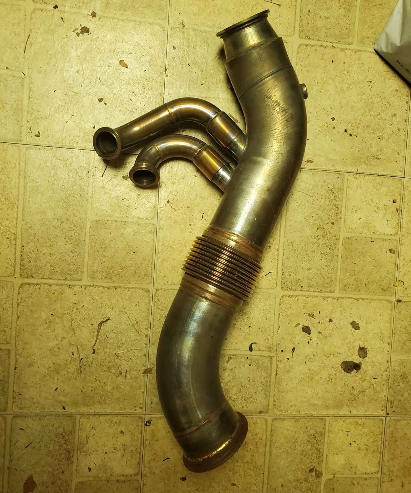 Engine - Exhaust - Custom 4” downpipe - Used - Sparta, NJ 7871, United States