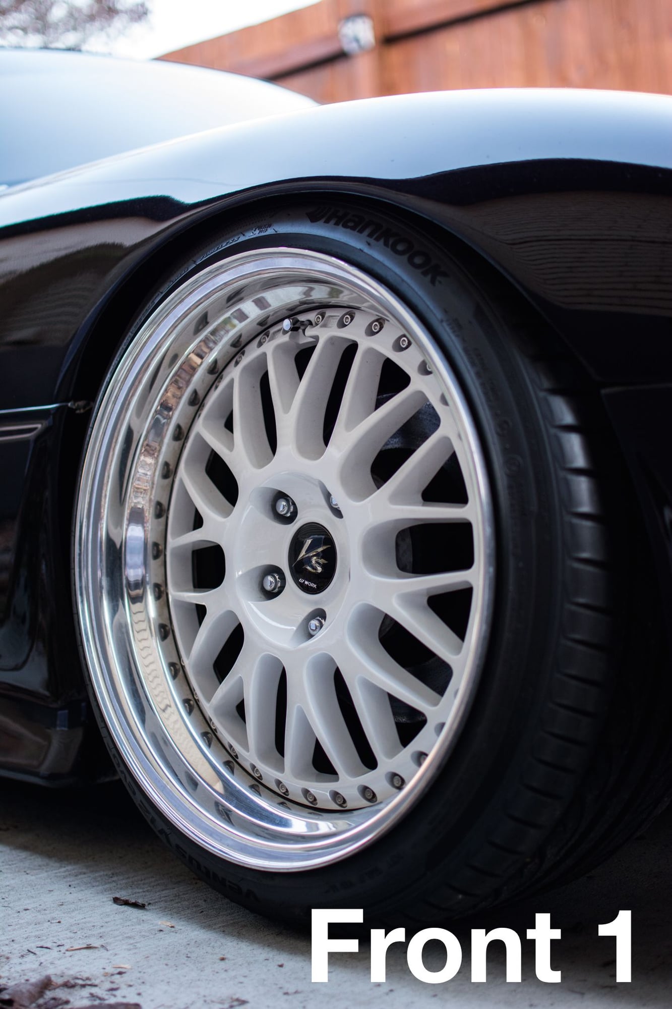 Wheels and Tires/Axles - Work VS-XX - White step lip. Great FD Spec! - Used - All Years Mazda RX-7 - Salt Lake City, UT 84111, United States