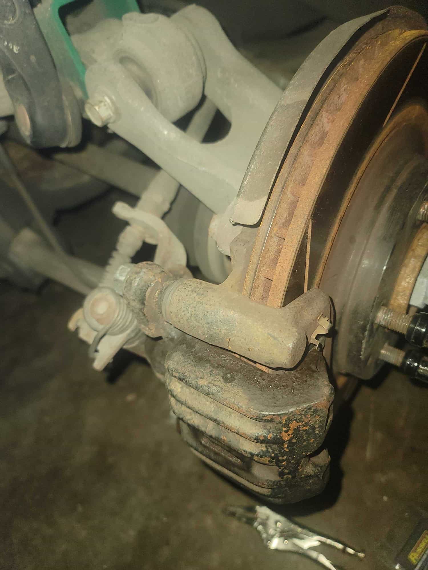 Brakes - RR brake caliper body - Used - 1993 Mazda RX-7 - Bloomington, IL 61701, United States
