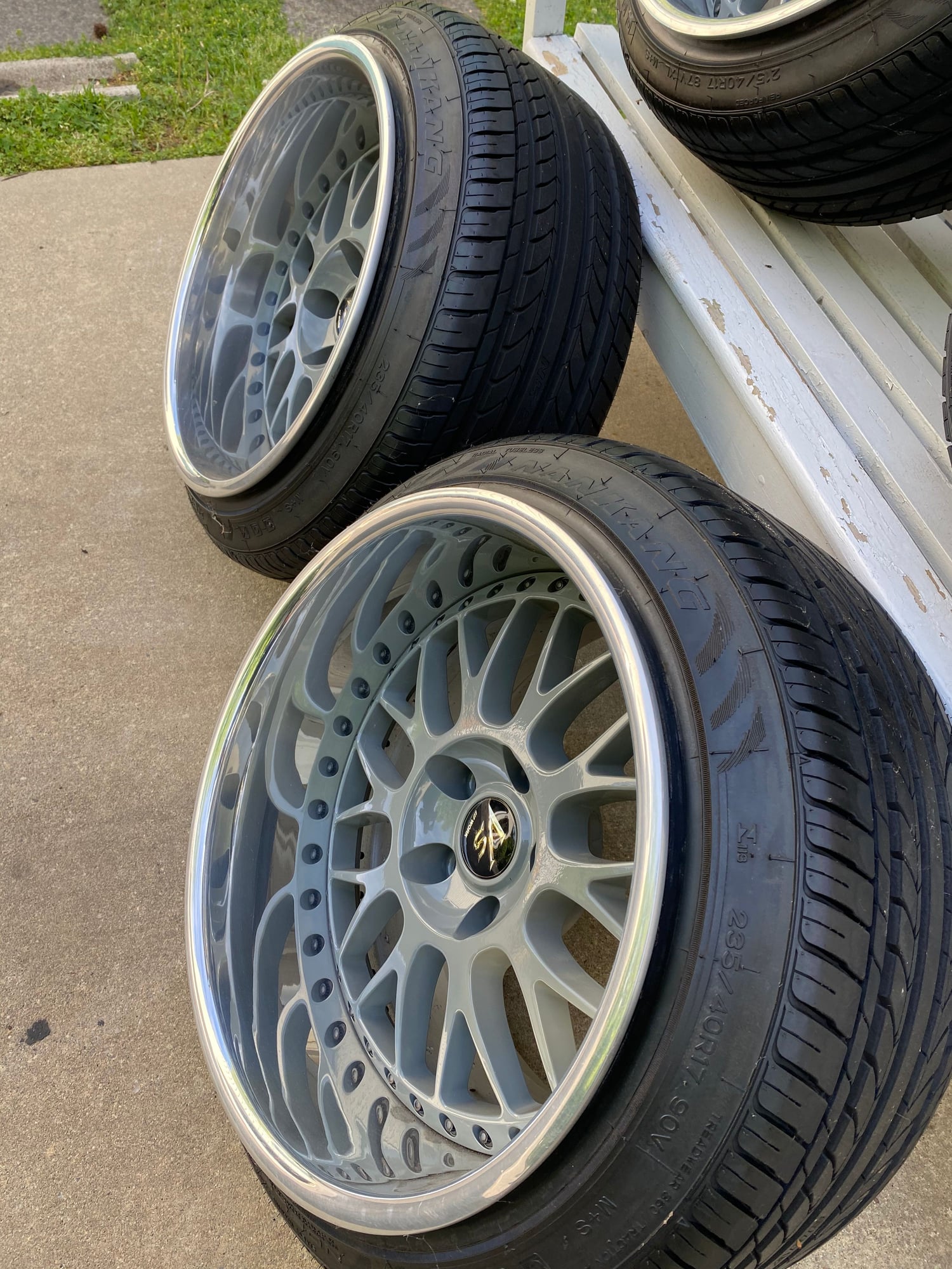 Accessories - Work VS 17 inch rims new powder coat faces and lips. - Used - 1986 to 1995 Mazda RX-7 - Prince Frederick, MD 20678, United States