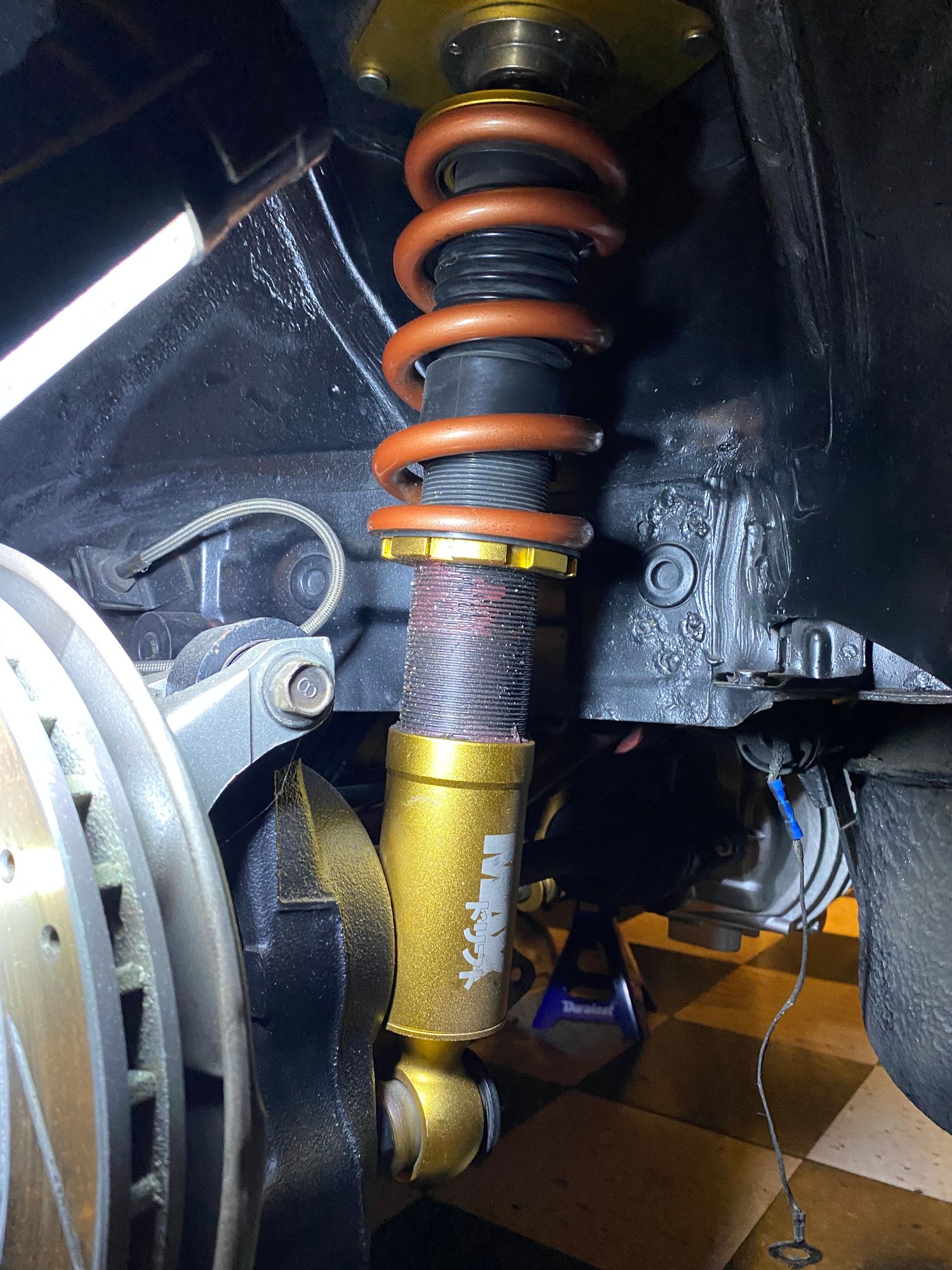 Steering/Suspension - Parts Shop Max Comp coilovers & Swift Springs RX-7 FC - Used - 1986 to 1991 Mazda RX-7 - Prince Frederick, MD 20668, United States